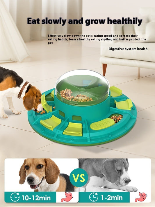 犬用知育パズルトイ｜ゆっくり食べるスローフィーダー