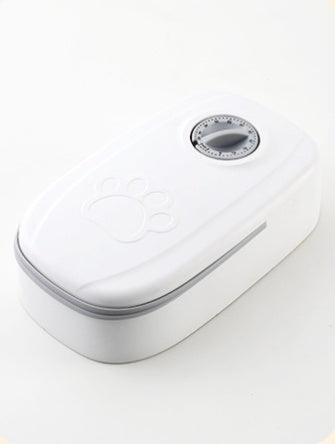 【自動ペット給餌器】猫・犬用スマートフードディスペンサー｜タイマー機能付き・ステンレス製ボウル｜