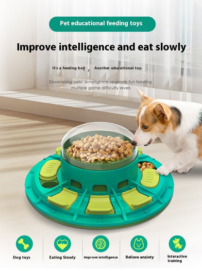 犬用知育パズルトイ｜ゆっくり食べるスローフィーダー